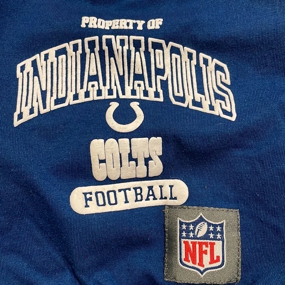 Pets First top unisex Indianapolis Colts football NFL fan gear shirt Size XS